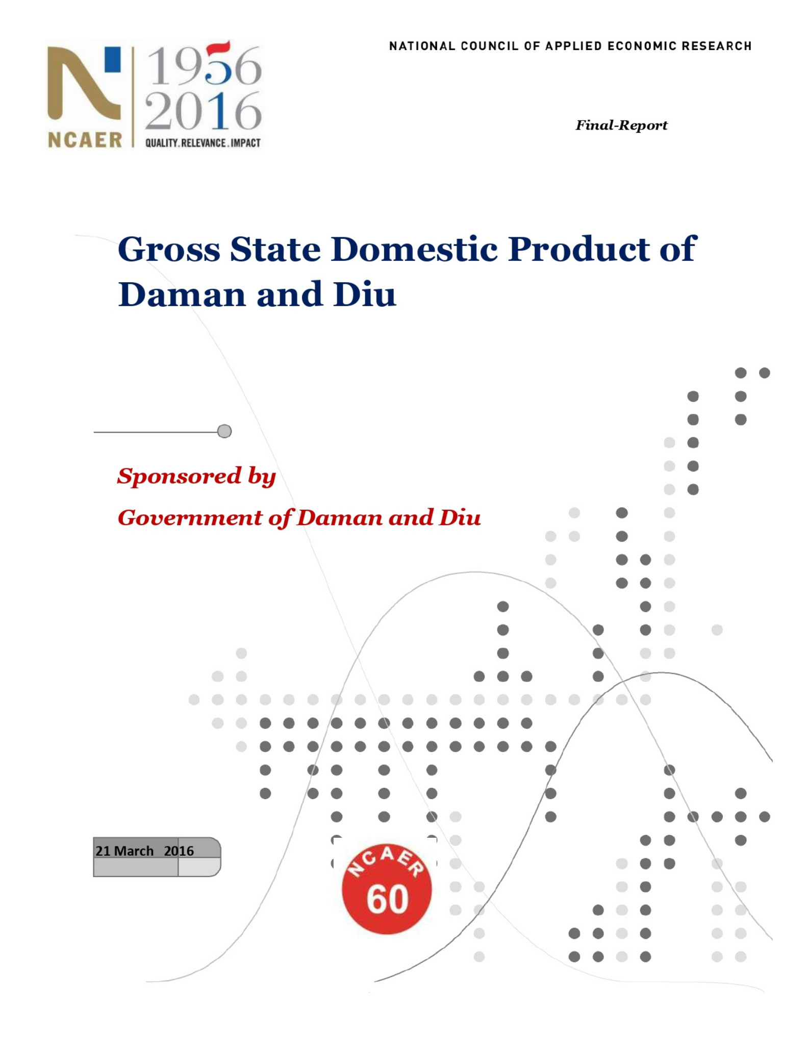 14688Gross State Domestic Product of Daman and Diu