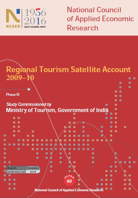 14672Regional Tourism Satellite Accounts for all States of India