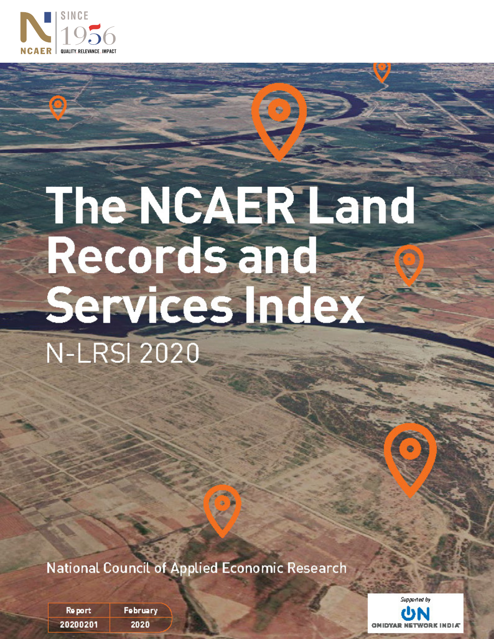 NCAER Land Records and Services Index (N-LRSI) 2020