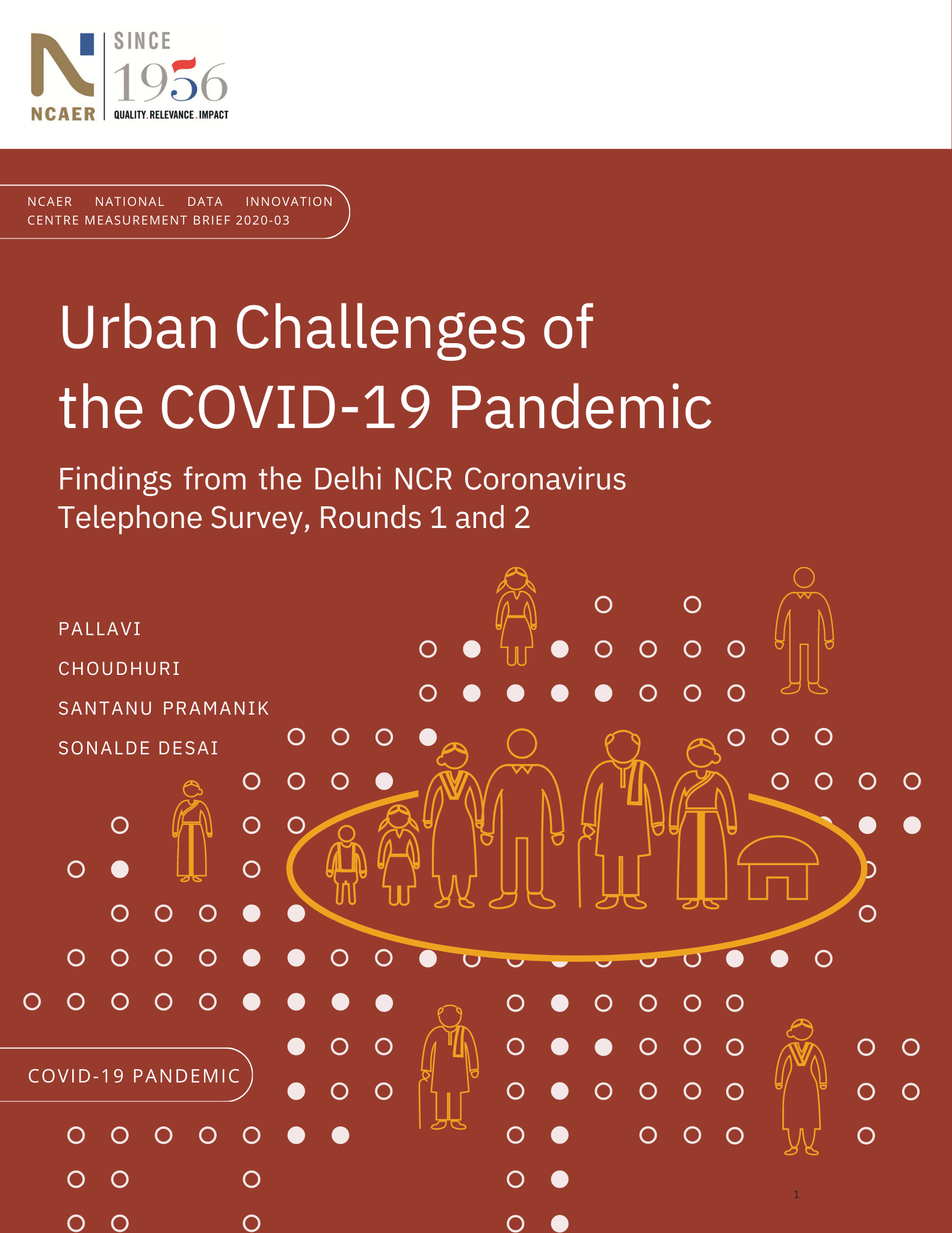 Urban Challenges of the COVID-19 Pandemic
