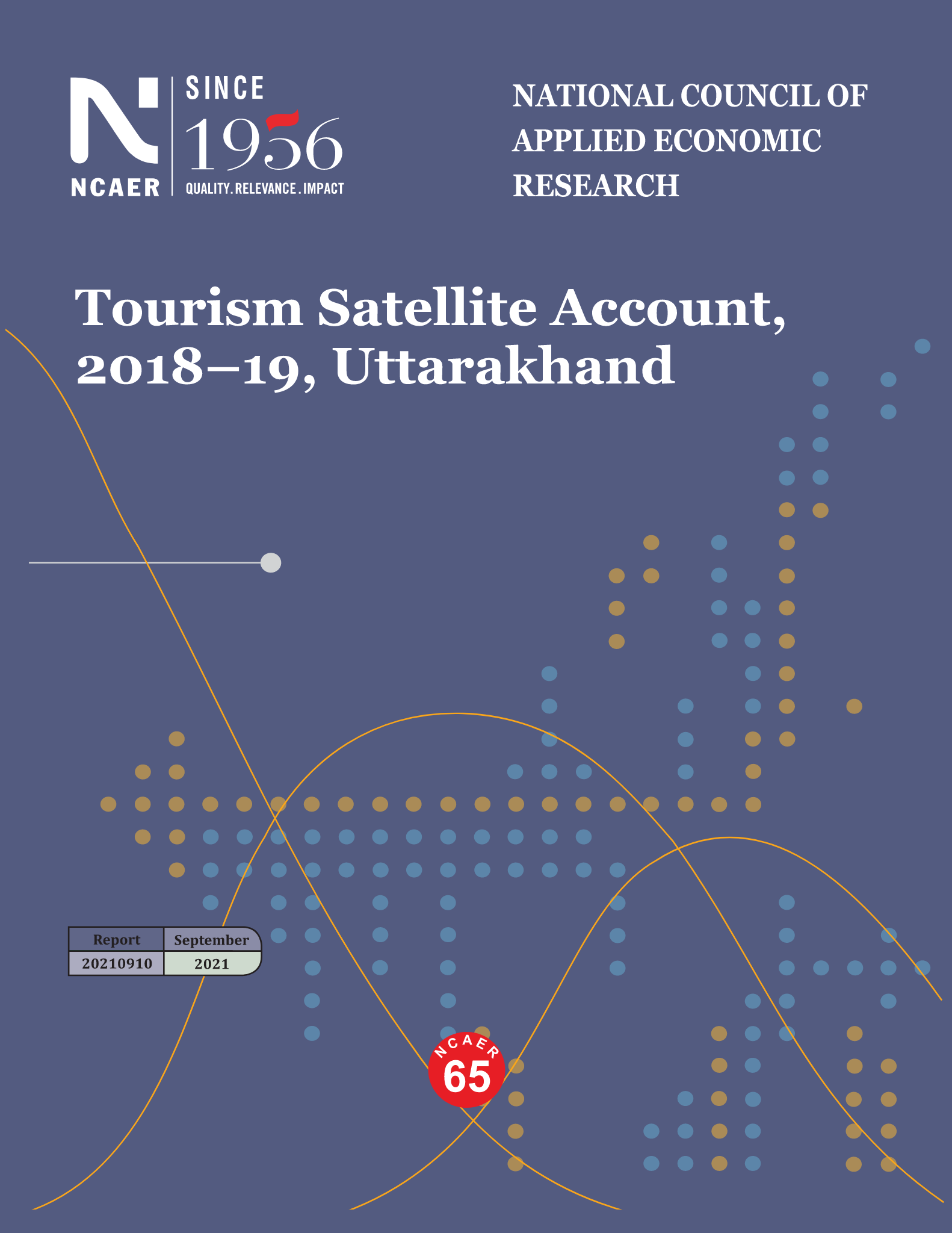 Tourism Satellite Account 2018-19, Uttarakhand