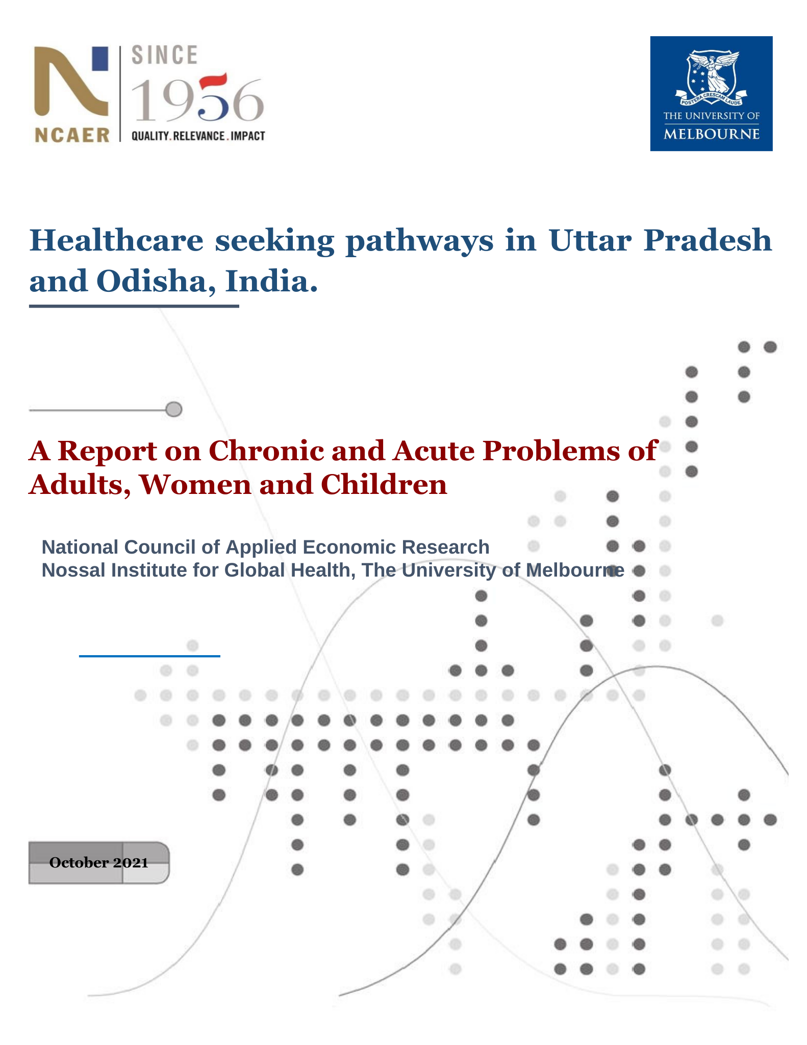 Healthcare seeking pathways in Uttar Pradesh and Odisha, India