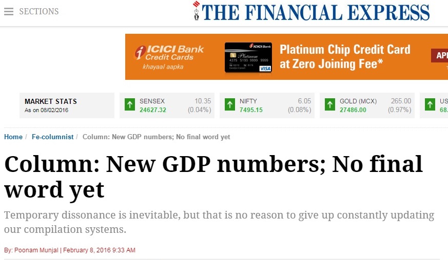 New GDP numbers: No final word yet