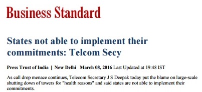 States not able to implement their commitments: Telcom Secy