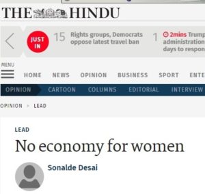 No economy for women