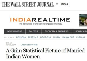 A Grim Statistical Picture of Married Indian Women