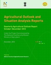 Agricultural Outlook and Situation Analysis Reports: Quarterly Agricultural Outlook Report October-December 2012