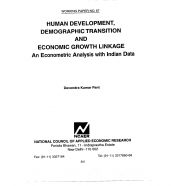 Human development, demographic transition and economic analysis with Indian data