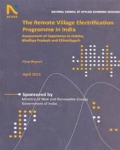 The Remote Village Electrification Programme in India: Assessment of Experience in Odisha, Madhya Pradesh and Chhattisgarh
