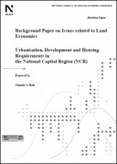 Background Paper on Issues related to Land Economics