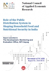 Role of the Public Distribution System in Shaping Household Food and Nutritional Security in India