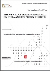 The US-China Trade War Impact on India and its Policy Choices
