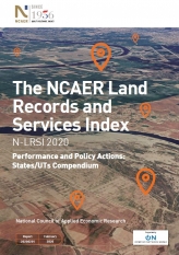 NCAER Land Records and Services Index (N-LRSI) 2020: Compendium