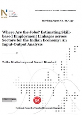 Where Are the Jobs? Estimating Skill-based Employment Linkages across Sectors for the Indian Economy: An Input-Output Analysis