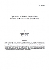 Dynamics of Youth  Population- Impact of Education  Expenditure