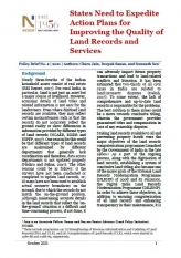 States Need to Expedite Action Plans for Improving the Quality of Land Records and Services