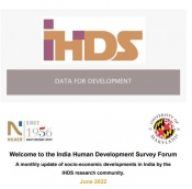 India Human Development Survey Forum, June 2022