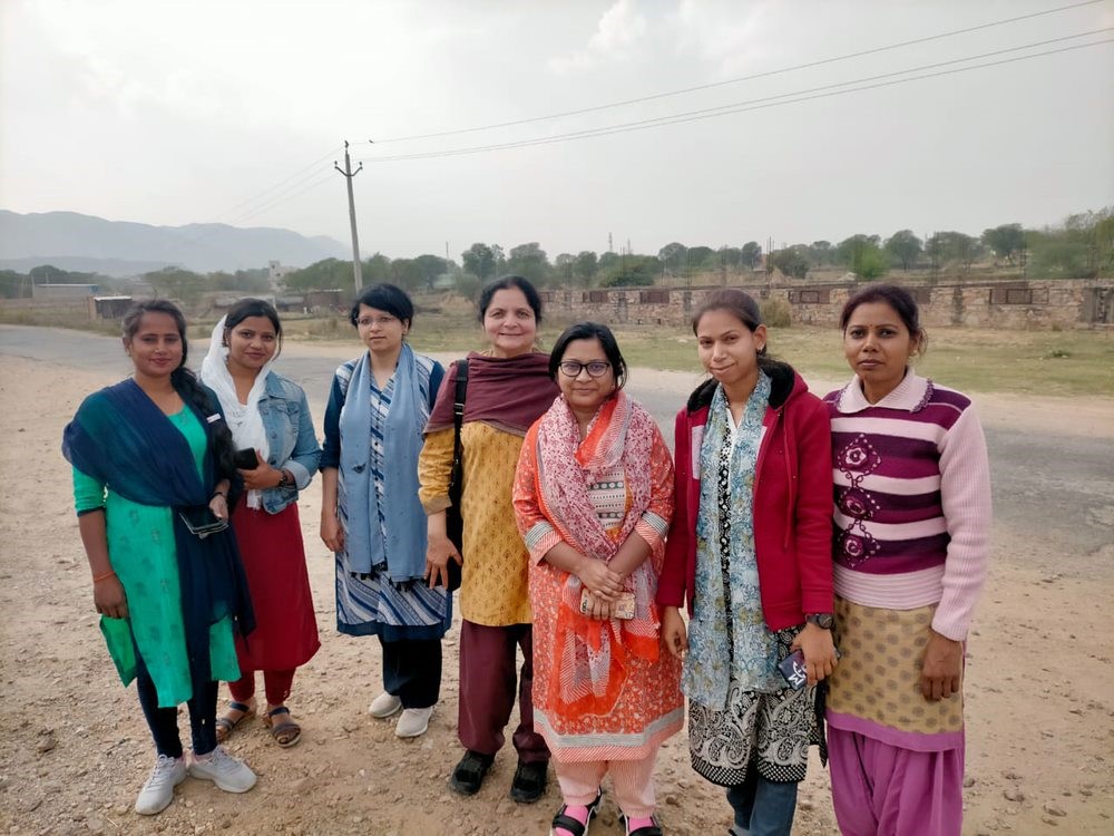 The India Human Development Survey (IHDS) team at NCAER initiates the third round of the survey (IHDS-3) in Alwar, Rajasthan