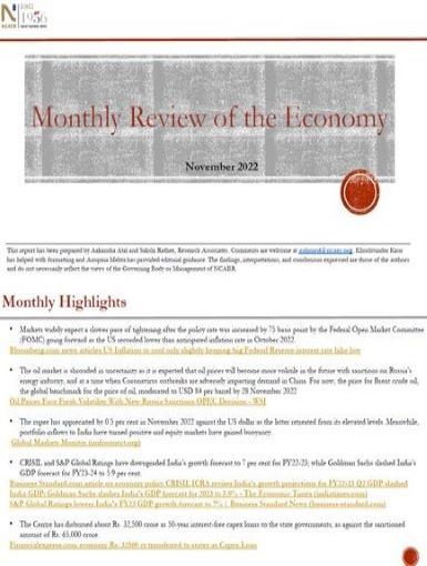Monthly Review of the Economy – November 2022