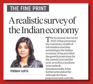 A Realistic Survey of the Indian Economy