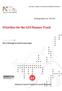 Priorities for the G20 Finance Track