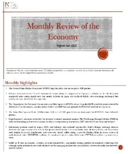Monthly Review of the Economy: September 2023
