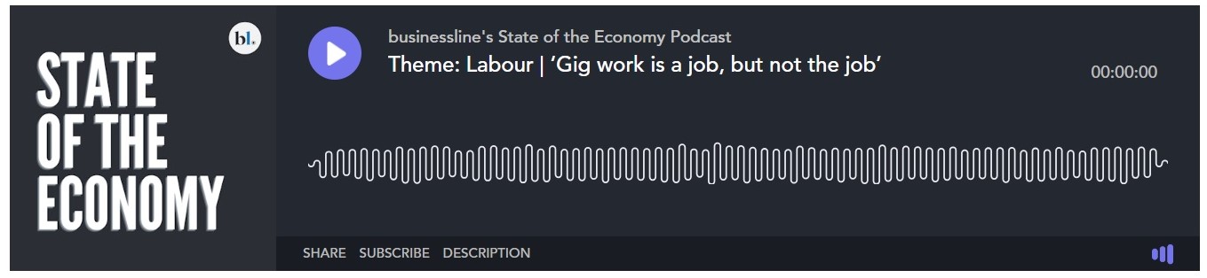 Gig work is a job, but not the job