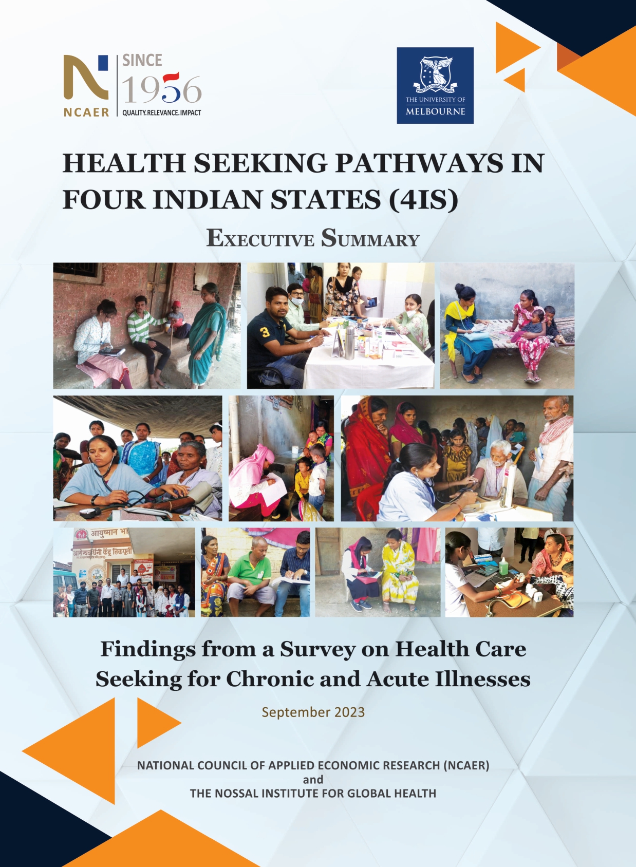 Executive Summary: Health Seeking Pathways in Four Indian States