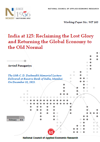 India at 125: Reclaiming the Lost Glory and Returning the Global Economy to the Old Normal